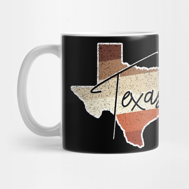 Texas State Map by AR DESIGN